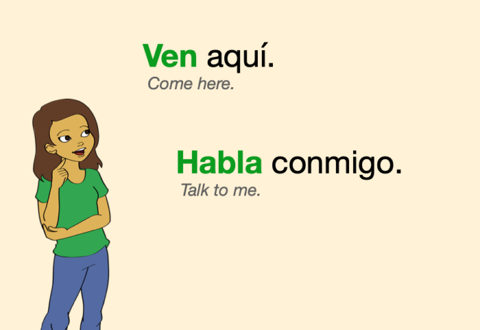 Affirmative Informal COMMANDS Spanish With PRACTICE