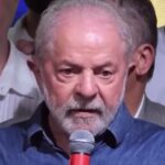 Lula da Silva durante su discurso de la victoria
