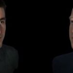 Lex Fridman y Mark Zuckerberg en el Metaverso