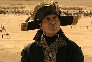 Joaquin Phoenix en una escena de "Napoleón"