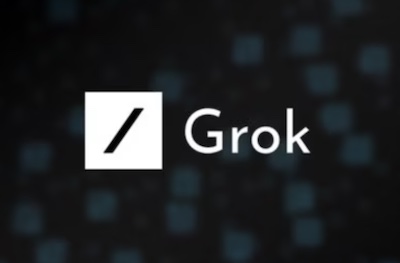 El logo de Grok